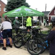 Bike to Work Central Maryland 2023 Catonsville Rails to Trails Pit Stop
