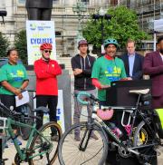 Bike to Work Central Maryland 2023 City Hall Press Conference